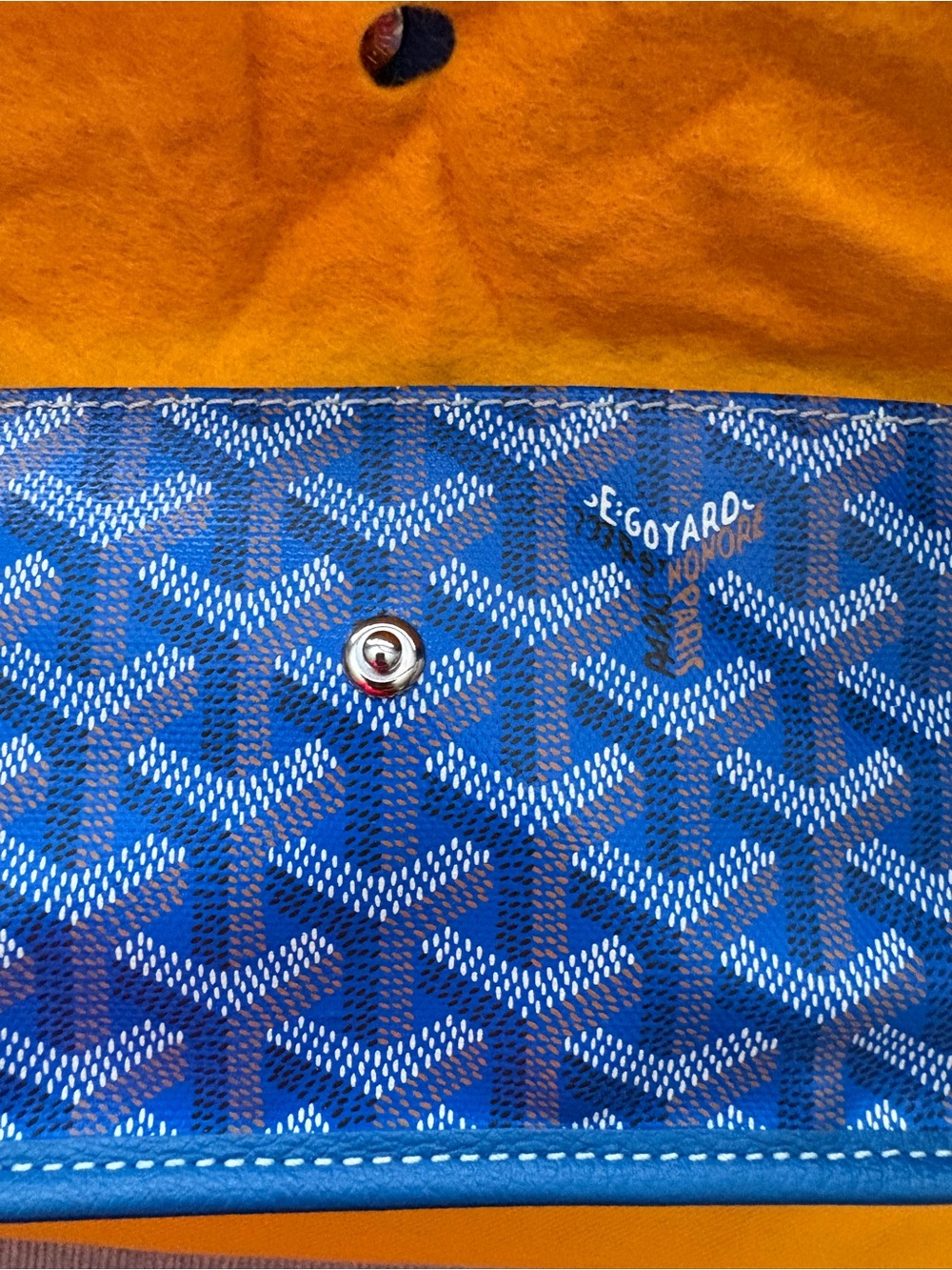Goyard Bohème Hobo PM in Sky Blue, Full Set - Picture 13 of 16